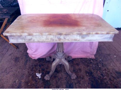 Gillows Pier Table before restoration