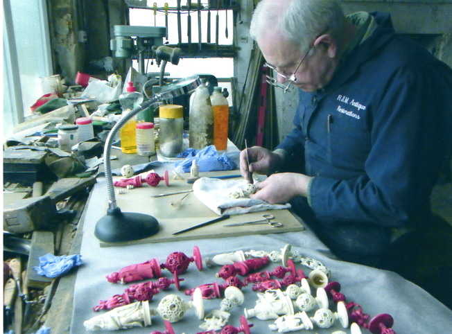 Robin at work